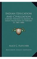 Indian Education and Civilization