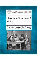 Manual of the Law of Arrest.