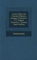 Lecture Notes for Chemical Students