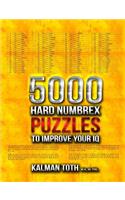 5000 Hard Numbrex Puzzles to Improve Your IQ