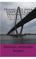 Triangulos para sorprender al pensamiento
