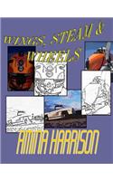 Wings, Steam & Wheels: Coloring Book