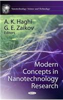 Modern Concepts in Nanotechnology Research