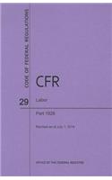 Code of Federal Regulations Title 29, Labor, Parts 1926, 2014