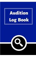 Audition Log Book