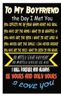 To My Boyfriend the Day I Met You