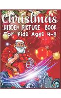 Christmas Hidden Picture Book For Kids Ages 4-8