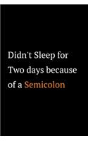 Semicolon