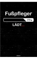 Fußpfleger Lädt... Notizbuch