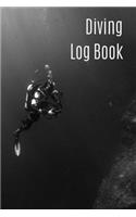 Diving Log Book: Dive Record NoteBook - Handy Gift For Divers - 120 Pages - 230+ Dives To Fill-In