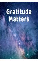 Gratitude Matters