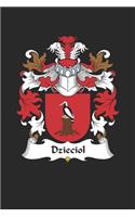 Dzieciol: Dzieciol Coat of Arms and Family Crest Notebook Journal (6 x 9 - 100 pages)