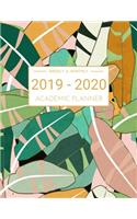 2019-2020 Academic Planner Weekly And Monthly