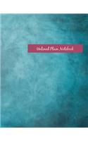 Unlined Plain Notebook