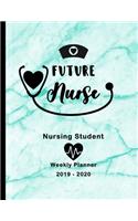 Future Nurse Nursing Student 2019-2020 Weekly Planner