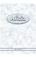 Alicia - Lined Notebook
