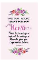 I know the plans I have for you Noelle
