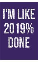 I'm Like 2019% Done