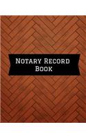 Notary Record Book
