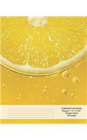 Composition Book: Lemon