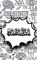 Makayla: Personalized Drawl and Write Journal, Notebook Featuring 120 Lined Pages 6x9