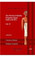 World of Middle Kingdom Egypt (2000-1550 Bc)