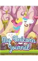 My Unicorn Journal: Cute Notebook Journal V54