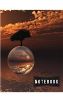 Notebook: Book: Diary, 120 pages, 8.5" x 11" (Notebook Lined, Blank No Lined)