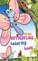 Butterflies coloring book