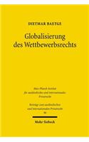 Globalisierung Des Wettbewerbsrechts