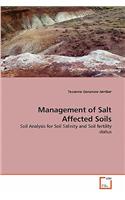 Management of Salt Affected Soils