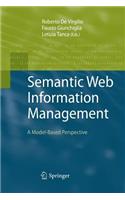 Semantic Web Information Management: A Model-Based Perspective