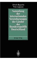 Sammlung Der Internationalen Vereinbarungen Der Länder Der Bundesrepublik Deutschland