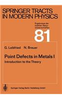 Point Defects in Metals I