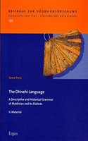 The Dhivehi Language