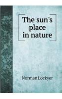 The Sun's Place in Nature