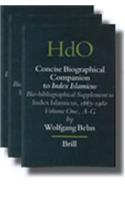 Concise Biographical Companion to Index Islamicus (3 vols.)