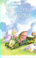 Adult Coloring Book Nice Little Dragons