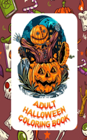 Adult Halloween Coloring Book