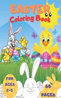Easter Coloring Book For Age 2-5