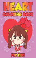 Heart Coloring Book for Kids