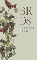 Birds Coloring Book
