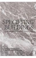 Specifying Buildings: A Design Management Perspective