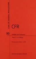 Code of Federal Regulations, Title 50, Wildlife and Fisheries, PT. 17 (SEC. 17.95(b)), Revised as of October 1, 2013