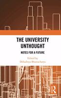 The University Unthought
