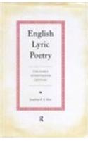English Lyric Poetry