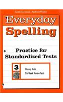 Spelling Practice for Standardized Test Gr 3