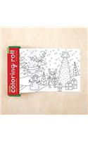 Merry Christmas Mini Coloring Roll
