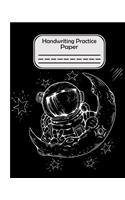 Handwriting Practice Paper: Pre-k And Kindergarten Early Stage Of Handwriting Practice Doted Line Workbook Composition Notebook For Kids