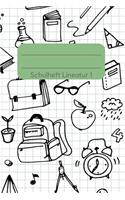 Schulheft Lineatur 1: ein schönes Schulheft für den Schulbeginn - Schönes Cover-Design für Schüler - Tolle Geschenkidee zur Einschulung, 100 linierte Seiten im A5 Format 